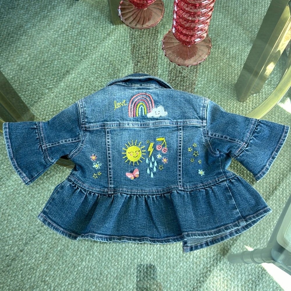 Hatley Embroidered Jean Jacket 3
